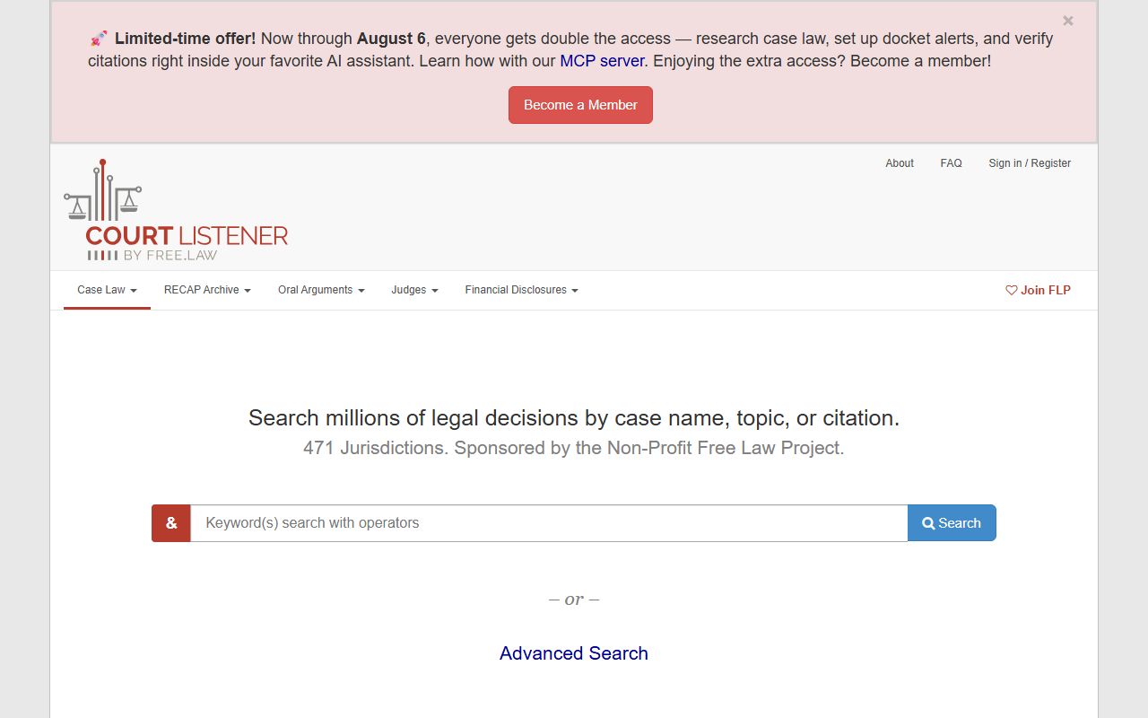 Fannin County court dockets CourtListener research source