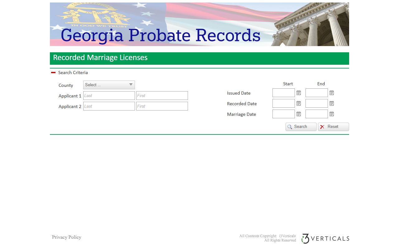 Fannin County marriage records search portal
